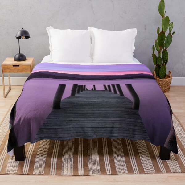 Item preview, Bridge on the Beach with Sunset View designed and sold by NengShop.