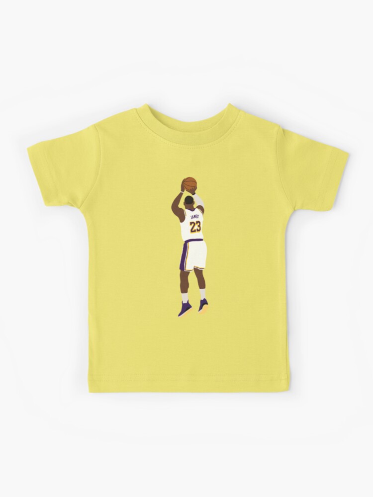LeBron James Showtime Pass Kids T-Shirt for Sale by RatTrapTees