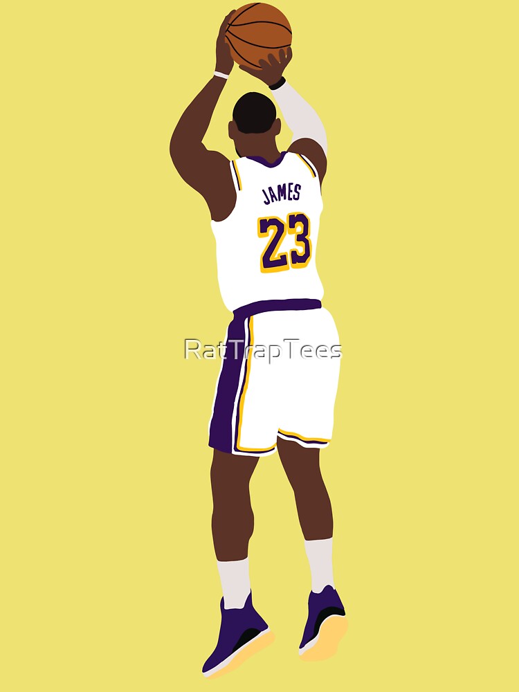 LeBron James Iconic Dunk Kids T-Shirt for Sale by RatTrapTees