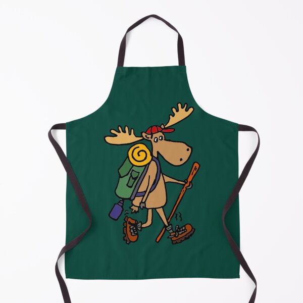 Item preview, Funny Cool Moose Hiker   designed and sold by DesignedByLe.
