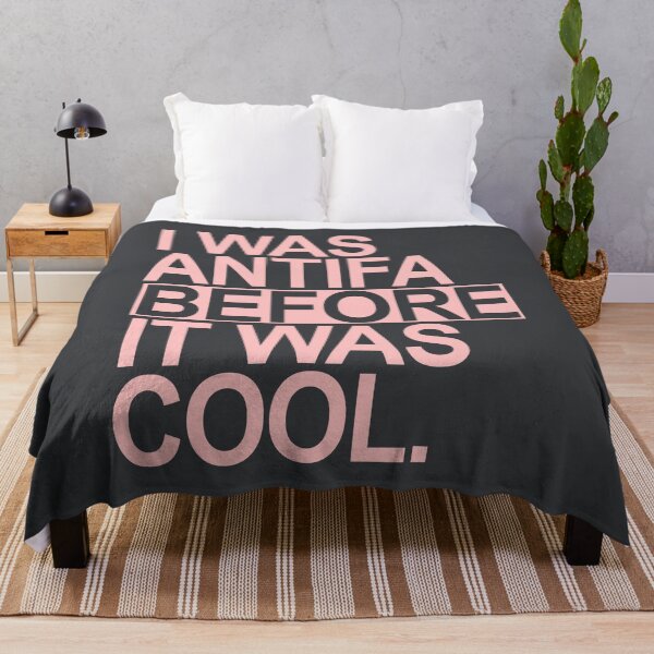 Item preview, I was ANTIFA before it was cool (pink) designed and sold by Thelittlelord.