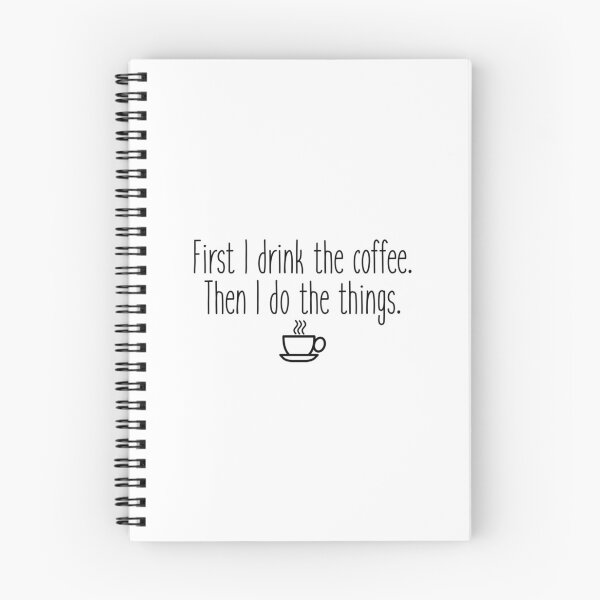 Item preview, First I drink the coffee Travel Mug designed and sold by DesignedByLe.