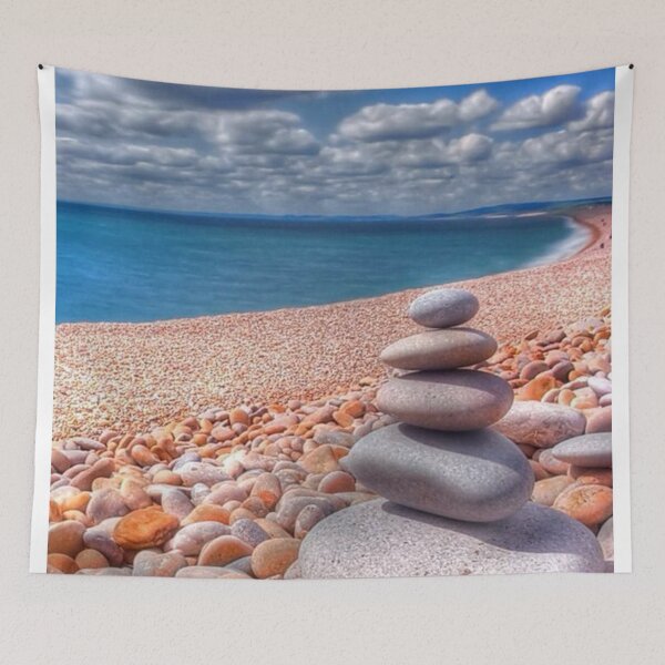 Item preview, Arrangement of Stones on the Shoreline designed and sold by NengShop.