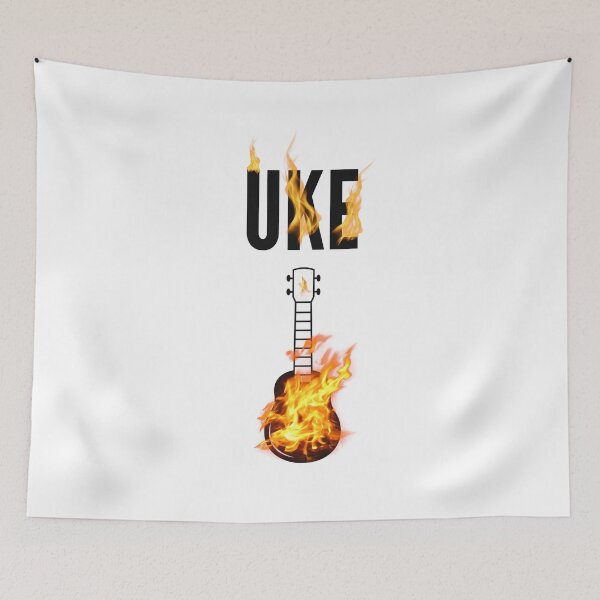 Item preview, ukulele player ukulele fire designed and sold by SwifTech.