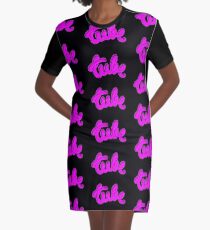 NDVH The Tube - neon Graphic T-Shirt Dress