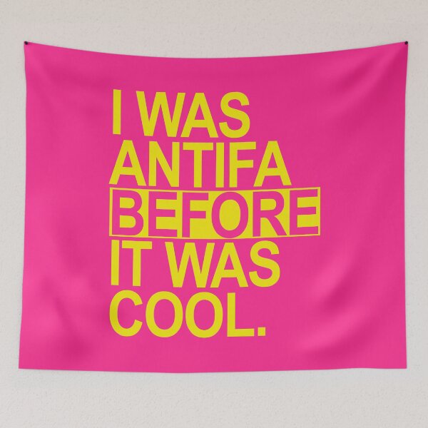 Item preview, I was ANTIFA before it was cool (yellow) 2.0 designed and sold by Thelittlelord.
