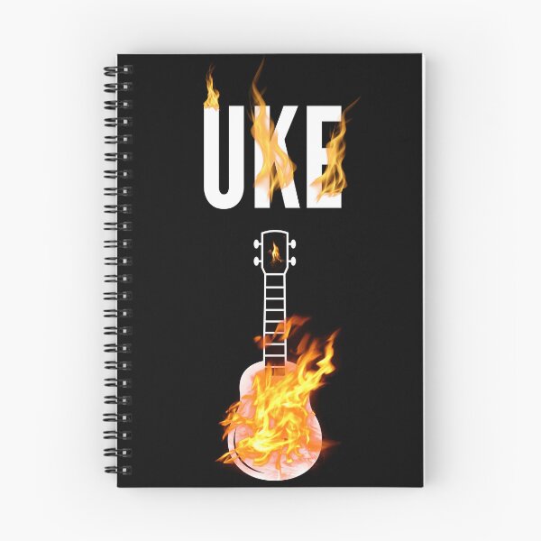 Item preview, ukulele player ukulele fire designed and sold by SwifTech.