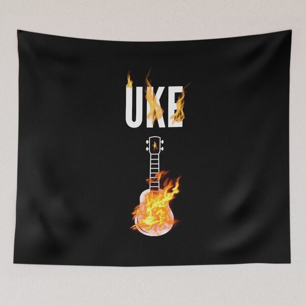 Item preview, ukulele player ukulele fire designed and sold by SwifTech.