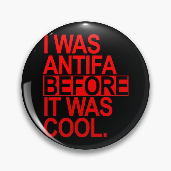 Item preview, I was ANTIFA before it was cool (red) designed and sold by Thelittlelord.