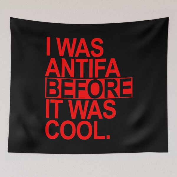 Item preview, I was ANTIFA before it was cool (red) designed and sold by Thelittlelord.