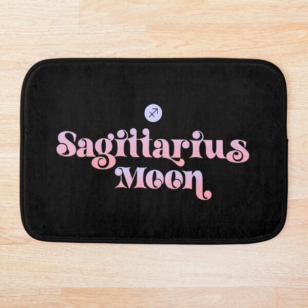 Aperçu de l'œuvre SAGITTAIRE LUNE Signe et symbole du zodiaque astrologique coloré créée et vendue par SClassWeirdos.