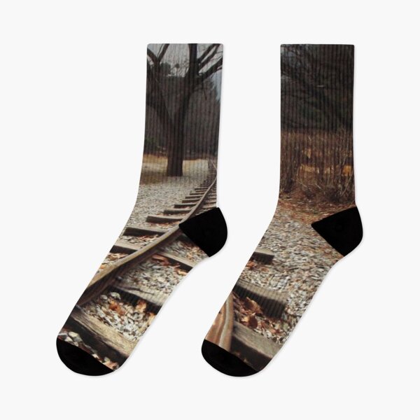 Item preview, Old Railroad Tracks designed and sold by NengShop.