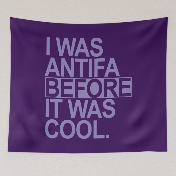 Item preview, I was ANTIFA before it was cool (lavender) designed and sold by Thelittlelord.