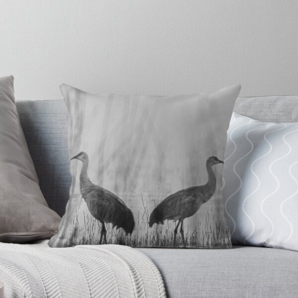 Item preview, Sandhill cranes in a Mist designed and sold by Puttaswamy Ravishankar.