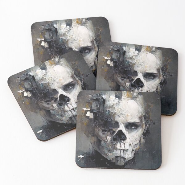 Item preview, A fragmented soul of a death skull designed and sold by fragmented-soul.