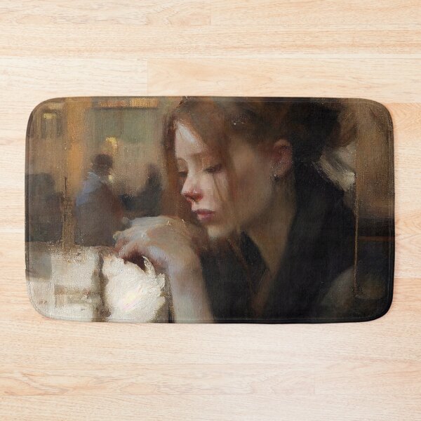 Item preview, girl in the cafe designed and sold by ururuty.