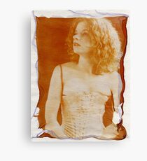 floating emulsion Canvas Print