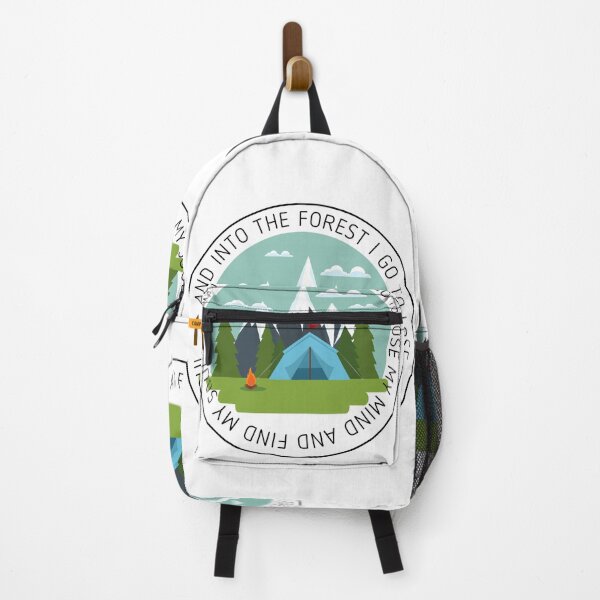 Item preview, Into The Forest I Go To Lose My Mind And Find My Soul Sticker designed and sold by calorula.