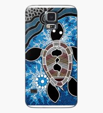 Aboriginal Art Authentic - Sea Turtles Case/Skin for Samsung Galaxy