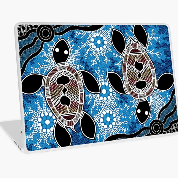 Item preview, Authentic Aboriginal Art  - Sea Turtles designed and sold by HogarthArts.