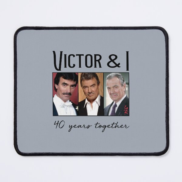 Item preview, Victor & I…40 Years Together! (on Grey) designed and sold by PawsitiveMum3.