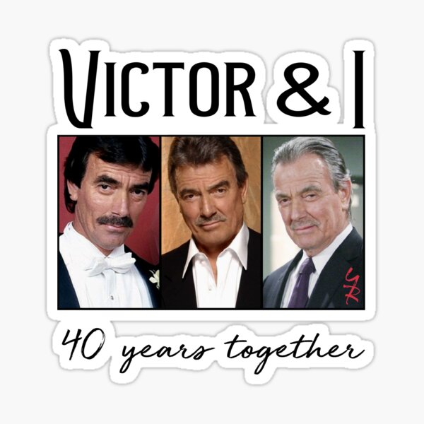 Item preview, Victor & I…40 Years Together! (on Grey) designed and sold by PawsitiveMum3.