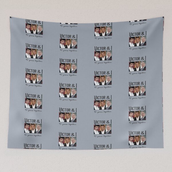 Item preview, Victor & I…40 Years Together! (on Grey) designed and sold by PawsitiveMum3.