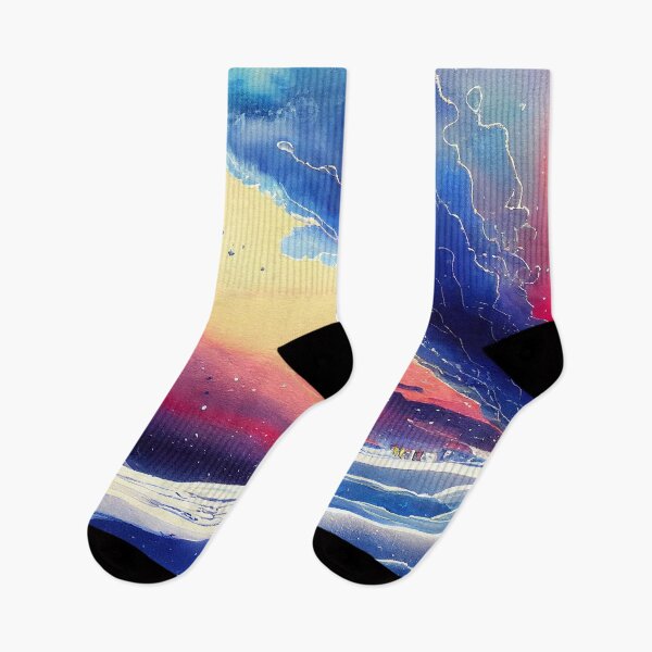 Item preview, Winter Storm at Sunset on the Mountain designed and sold by Red-Alien.