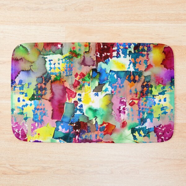 Item preview, Retro Abstract Multi Colour Pattern designed and sold by Bashini.