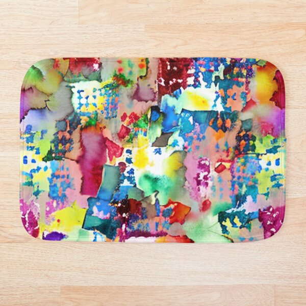 Item preview, Patrón multicolor abstracto retro designed and sold by Bashini.