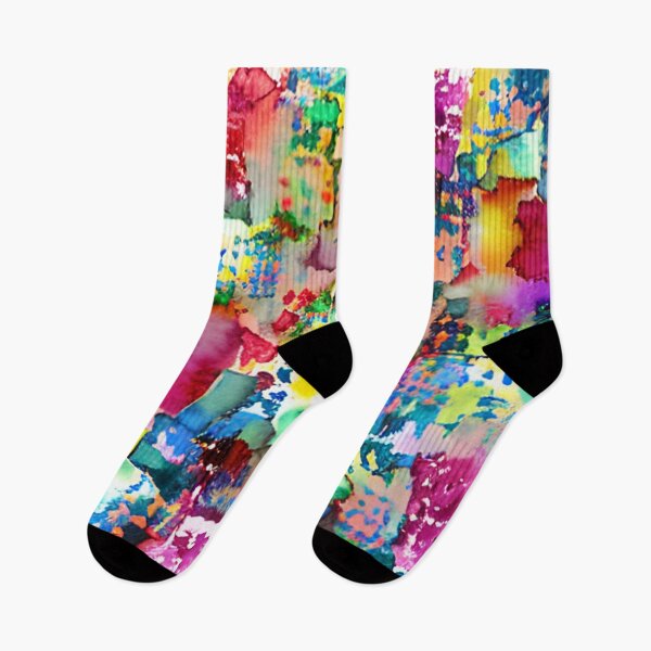 Item preview, Retro Abstract Multi Colour Pattern designed and sold by Bashini.