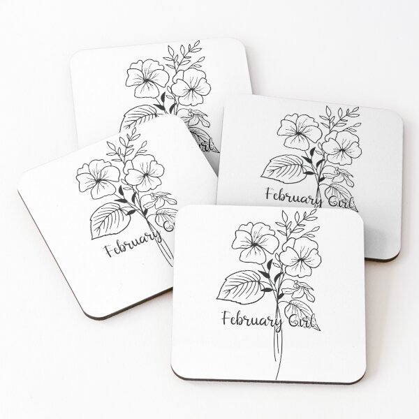 Item preview, February Girl birth month flower designed and sold by Suzanne Cook.