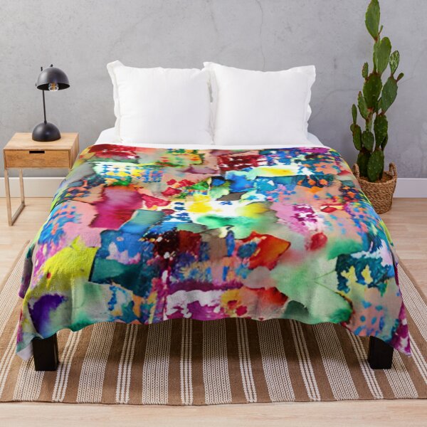 Item preview, Retro Abstract Multi Colour Pattern designed and sold by Bashini.