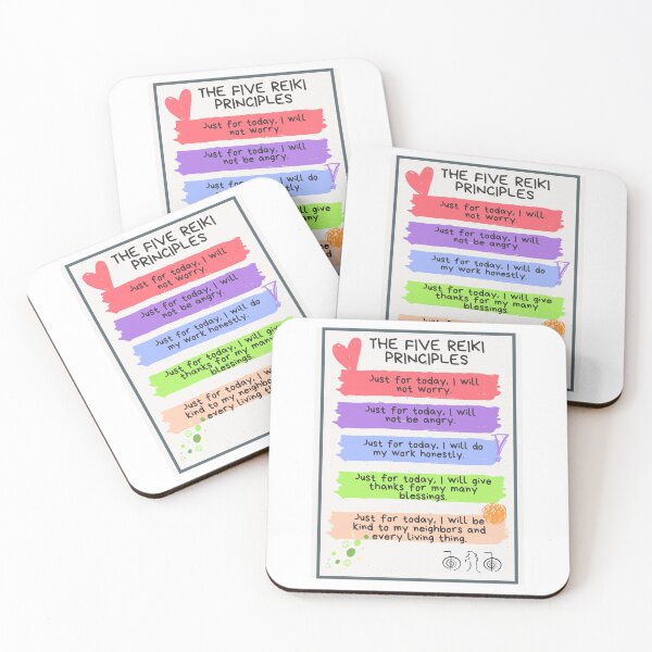 Item preview, The Five Reiki Principles designed and sold by Christopher  Lloyd.