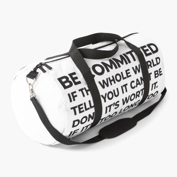 Item preview, Be Committed it is worth it Advice designed and sold by hockeng.