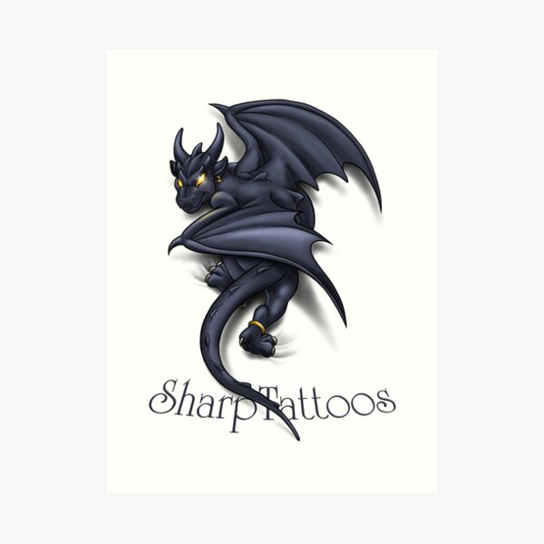 Dragon/Gargoyle Art Print
