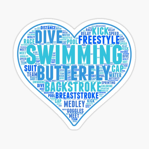 Swimming Sticker