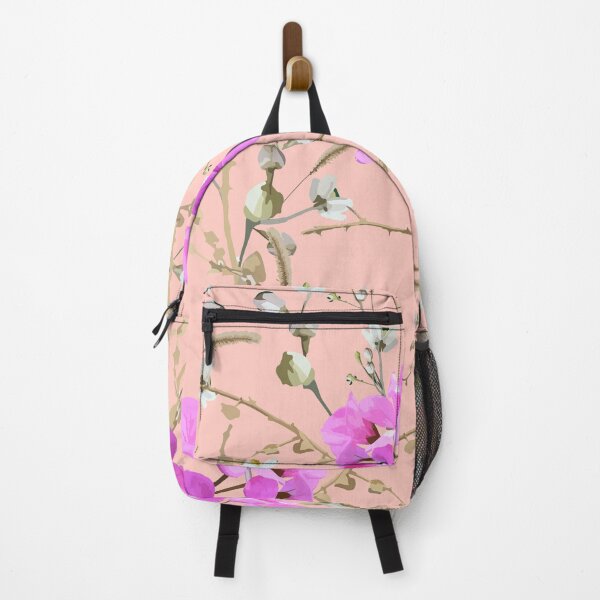 Item preview, Pink and purple floral pattern designed and sold by dibartstudio.