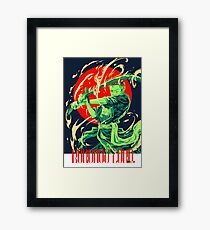 ZORO badass Framed Print