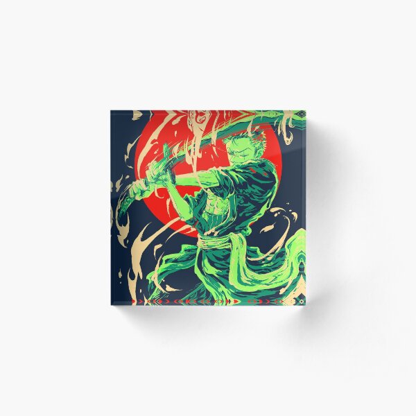 ZORO badass Acrylic Block