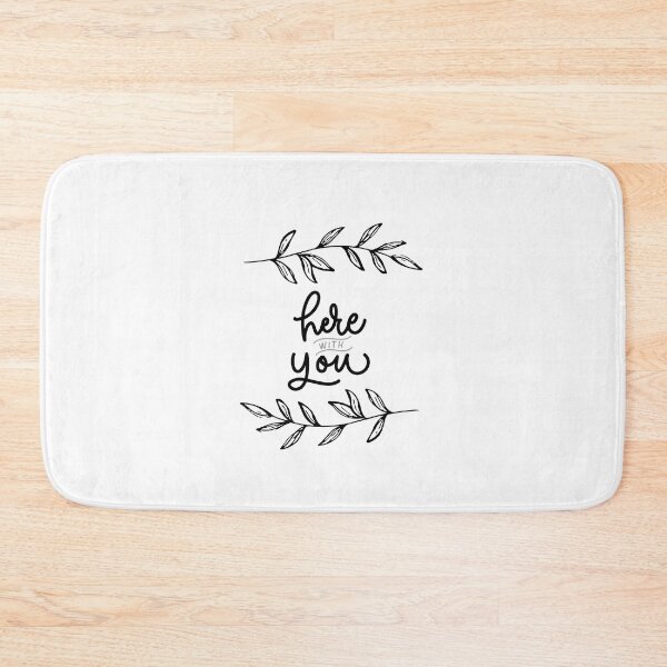 Item preview, Here With You - Love Quote -  designed and sold by Jalib.