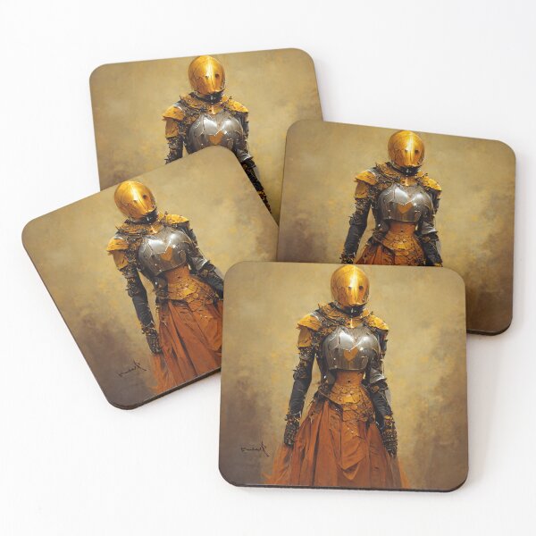 Item preview, Gold Desert Warrior Portrait designed and sold by BLADESTEM.