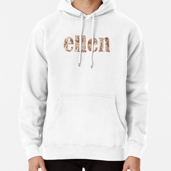 ellen red face sweatshirt