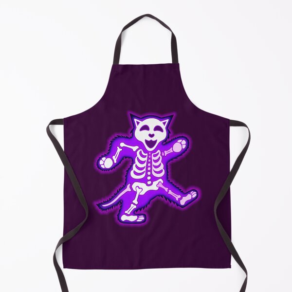 Item preview, Dancing Skeleton Cat 1 - Purple designed and sold by capcreatives.
