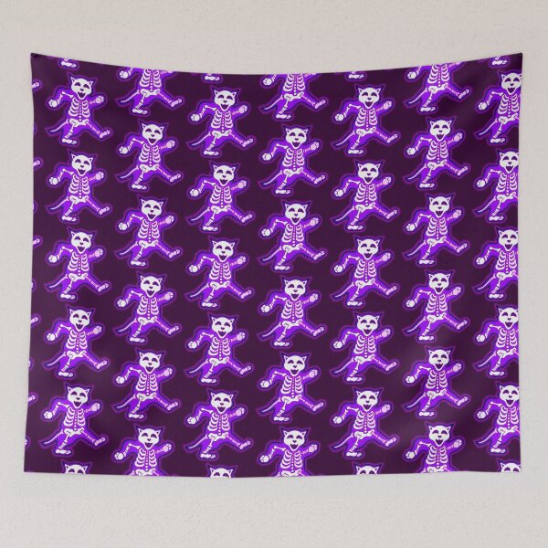 Item preview, Dancing Skeleton Cat 1 - Purple designed and sold by capcreatives.
