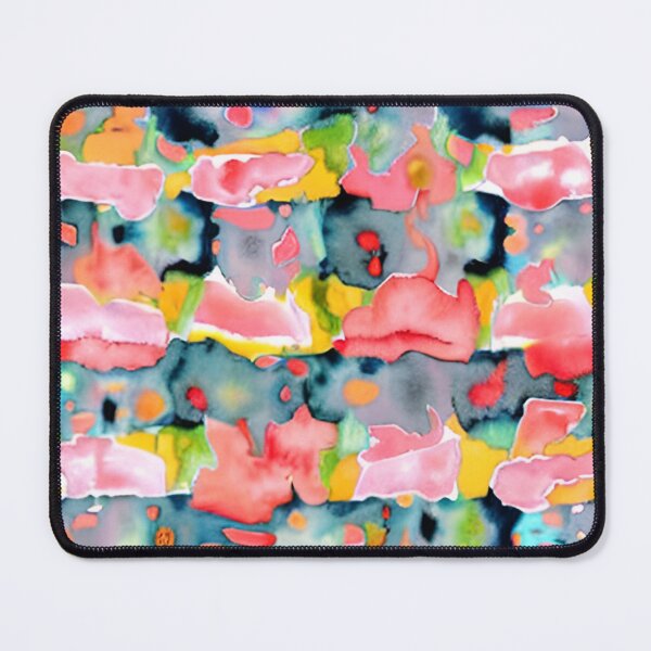 Item preview, Retro Abstract Multi Colour Pattern designed and sold by Bashini.