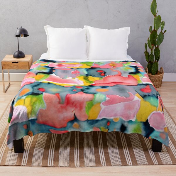 Item preview, Retro Abstract Multi Colour Pattern designed and sold by Bashini.
