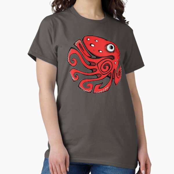 Item preview, Red Octopus designed and sold by harpuahound.