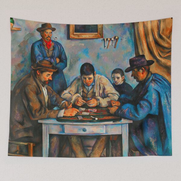 Item preview, HD PAUL CEZANNE - The Card Players designed and sold by Go Logo Designs.