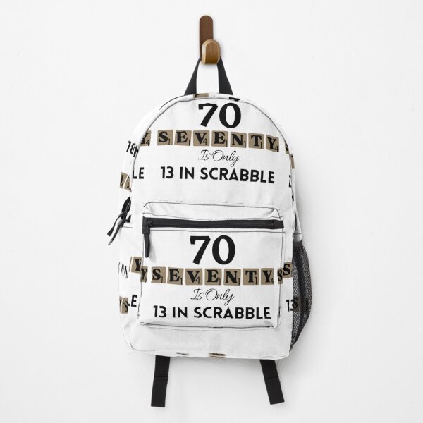 Item preview, 70 Seventy Is Only 13 In Scrabble Funny 70 th Birthday designed and sold by NishiiAgrawal.